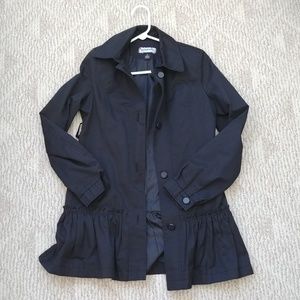 FINAL DROP Black Rain Jacket (Girls Size 16)